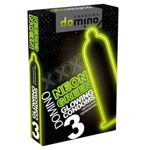 Презервативы Domino Neon Green