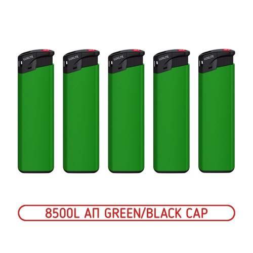 Зажигалка 8500L АП Green/Black Cap