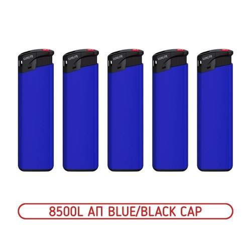Зажигалка 8500L АП Blue/Black Cap